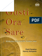 Gusti Ora Sare