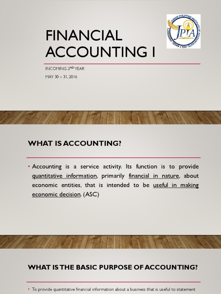 Overview of Financial Accounting Principles | PDF | International ...
