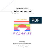 Bisnis Plan Spaghetti Pelangi