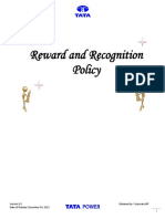 Reward and Recognition Policy