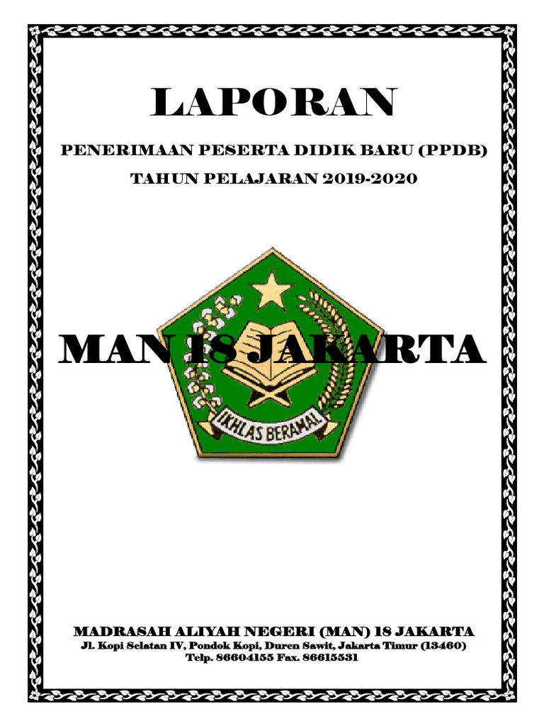 Cover Laporan Ppdb