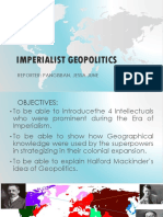 IMPERIALIST GEOPOLITICS AND THE HEARTLAND THESIS