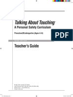 Talking About Touching: Teacher's Guide