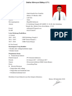 Daftar Riwayat Hidup Daffa