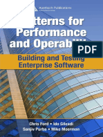 (Auerbach) - Patterns For Performance and Operability - Building and Testing Enterprise Software PDF