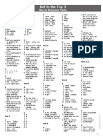 Get To The Top - 3 - Grammar Tests - KEY