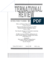 Intl Review NFP 1988 VaticanStatement Ethics and Human Values