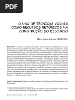 o Uso de Tecnicas Vocais