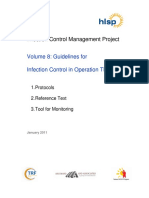 Infection Control Management Project: Volume 8: Guidelines For Infection Control in Operation Theatre