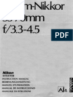 Nikon Manual