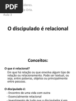 discipulado relacional