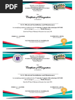 Certificate - Quarterly Recognition 1st Sem