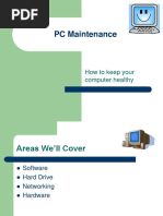 PC Maintenance: How To Keep Your Computer Healthy