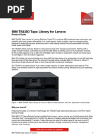 IBM TS4300 Tape Library For Lenovo: Product Guide