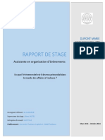 Page de Garde de Rapport de Stage Exemple 3 PDF