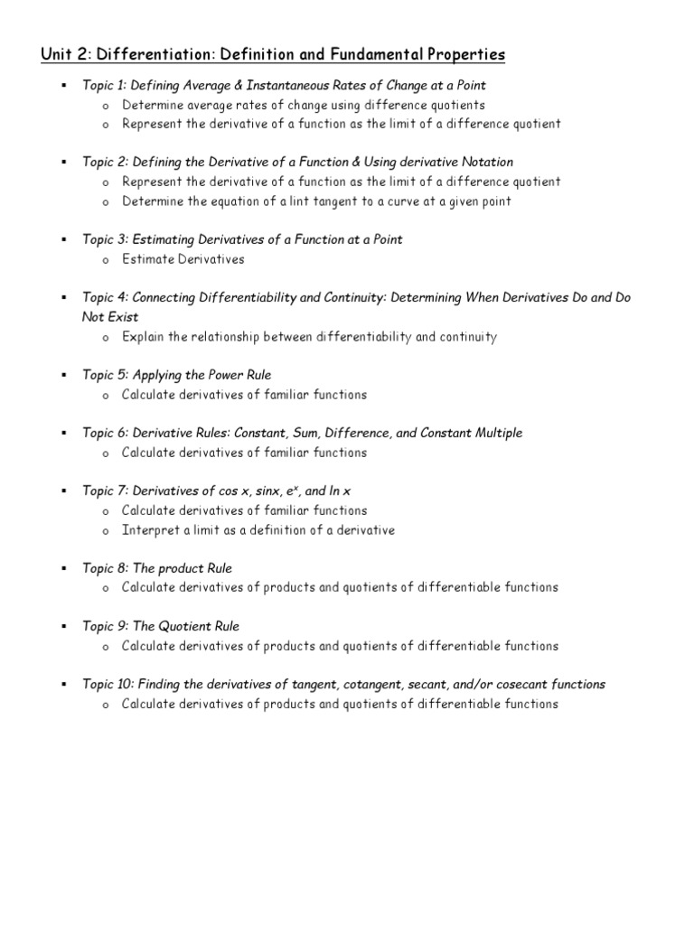 Unit 2 | PDF