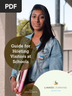 Guide For Hosting Visitors at Schools: Visit