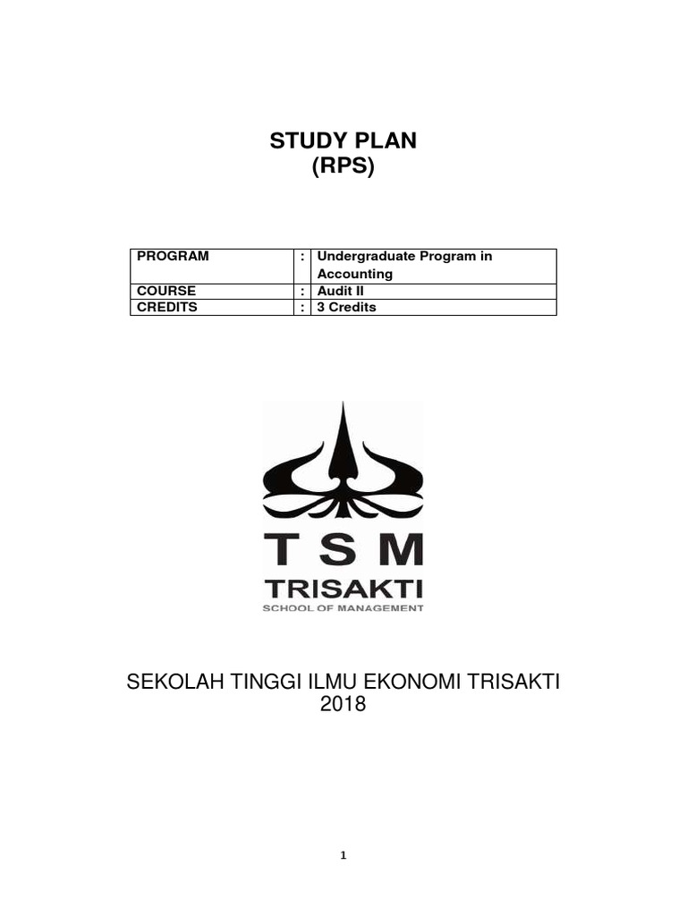 RPS Pemeriksaan Akuntansi  2 Auditor s Report Going Concern
