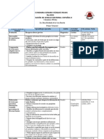 2 Dosificación Primer Trimestre. Lengua Materna. Español II