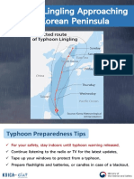 (KOICA) Typhoon Preparedness Tips