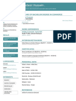 Mudasir's Resume PDF