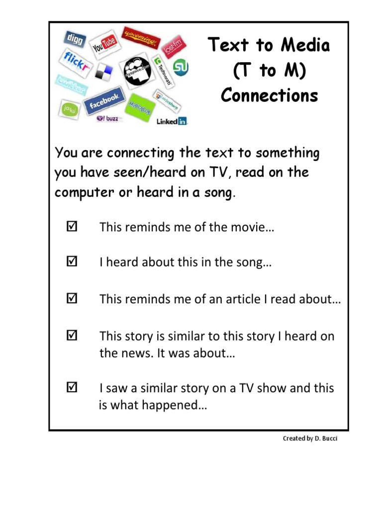 Text to Media Connections Explained | PDF