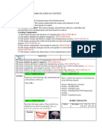 Communication Activities Based On Context. Uncontrolled Oral Communication Activities Based On Context