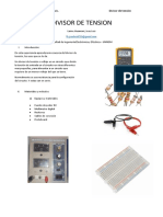 Divisor de Tension Informe Final