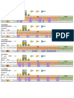 Employee Attendance Rnew Line WD HL TTL 20 1 21 Dates: Prs Prs Prs Prs Prs PRS Prs Prs Prs