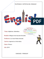 Inglés - Adjetivos y Adverbios