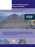 Manual para el trabajo de campo del proyecto GLORIA