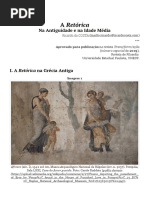 Retorica - Da antiguidade a idade media