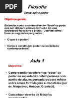 Aula de filosofia - ensino médio 