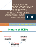 Identification of Key: Knowledge, Conscience and Practices