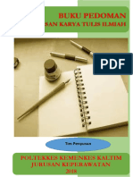 Buku Pedoman Penulisan Karya Tulis Ilmiah