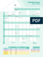 Novo Calendário 2019 - 2020 PDF