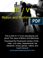 Motion and Machines Unit Part III - Download .PPT at