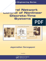 Neural Network Control of Nonlinear Discrete-Time Systems PDF
