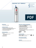 Motor Bomba Sumergible 4PS