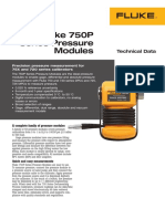 Fluke 750P Series Pressure Modules: Technical Data