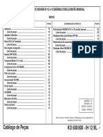 Pulverizador agrícola IH 12 e 14 com levantamento manual