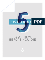 5 Things To Achieve Before You Die