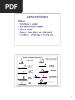 Yachtmaster Lights Shapes Sounds Rya