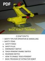 Robot Handelling Training