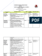 3 Dosificación Primer Trimestre. Lengua Materna. Español III