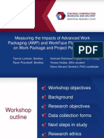 Measuring The Impacts of Advanced Work Packaging (Awp) and Workface Planning (WFP) On Work Package and Project Performance