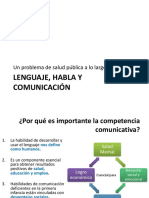 Lenguaje, Habla y Comunicación