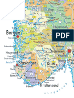 Mapa Noruega