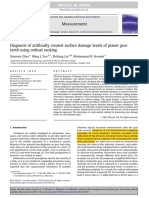 Diagnosis of Artificially Created Surface Damage Levels of Planet Gear Teeth Using Ordinal Ranking PDF
