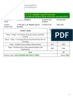 5 Year B.A. Ll.B. Majmin Sys /iv Semester